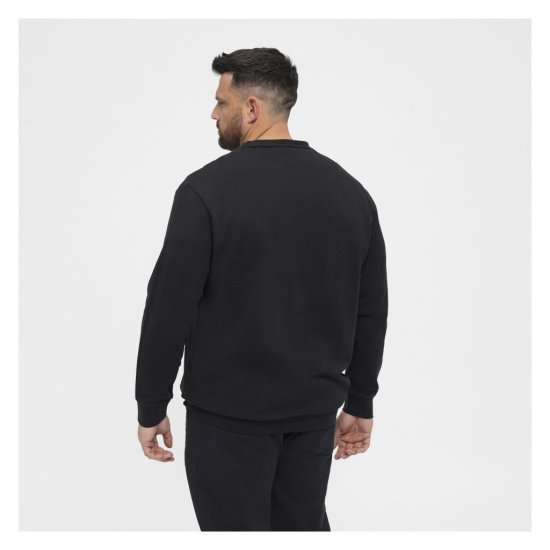 North Latitude Crew Neck Sweatshirt Black - Sweatshirts & hoodies - Sweatshirts/Hoodies grande taille homme