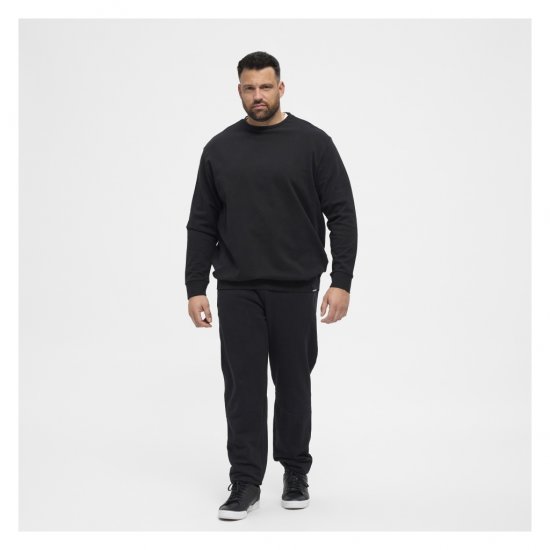 North Latitude Crew Neck Sweatshirt Black - Sweatshirts & hoodies - Sweatshirts/Hoodies grande taille homme
