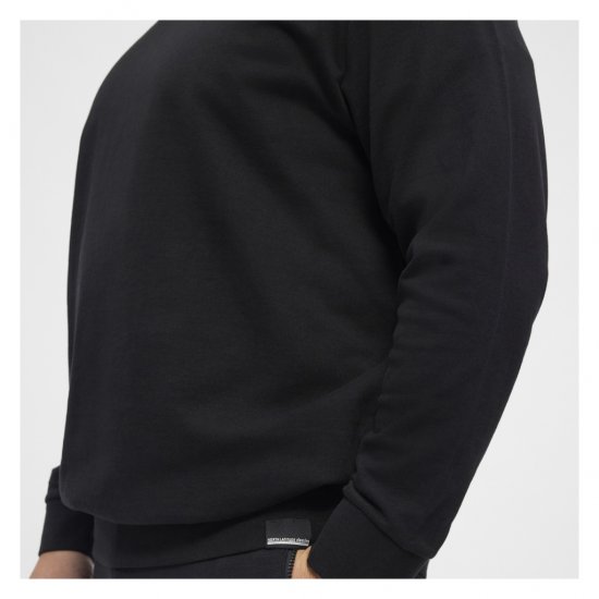 North Latitude Crew Neck Sweatshirt Black - Sweatshirts & hoodies - Sweatshirts/Hoodies grande taille homme