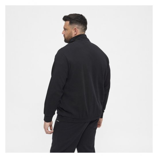 North Latitude Denim Half-Zip Sweatshirt Black - Sweatshirts & hoodies - Sweatshirts/Hoodies grande taille homme