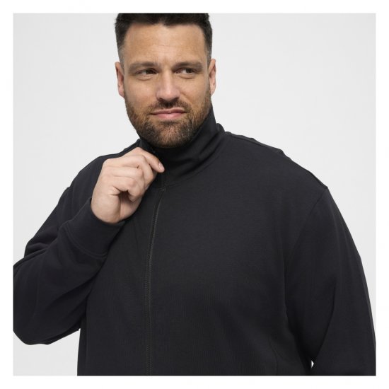 North Latitude Full-Zip Sweatshirt Black - Sweatshirts & hoodies - Sweatshirts/Hoodies grande taille homme