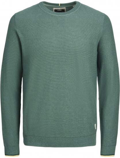 Jack & Jones Logan Spring Knitted Pillover Grey - Sweatshirts & hoodies - Sweatshirts/Hoodies grande taille homme