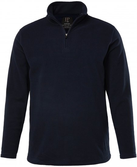 JP1880 Fleece Half-Zip Ultralight Navy - Sweatshirts & hoodies - Sweatshirts/Hoodies grande taille homme