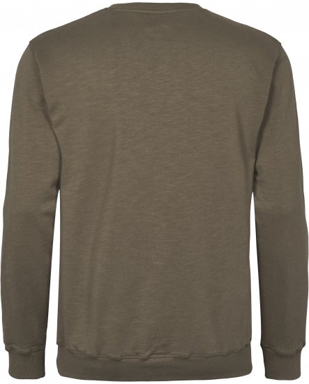 North Latitude Denim Logo Sweatshirt Dusty Olive Green TALL - TALL sweatshirts - Sweatshirts TALL pour hommes grands