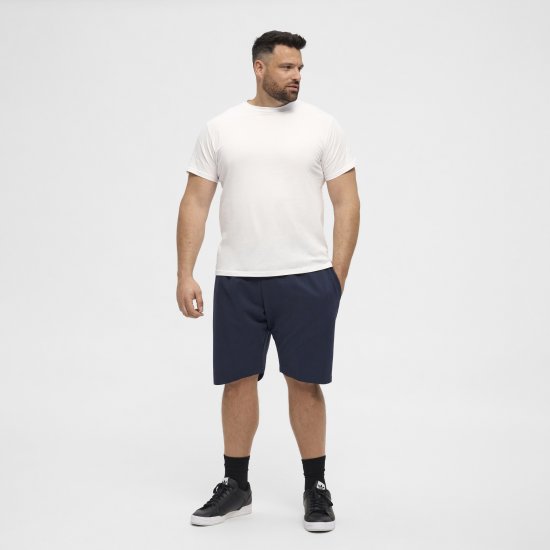 North Latitude Denim Sweatshorts Navy Blue - Pantalons/shorts de survêtement - Survêtement/jogging grandes tailles