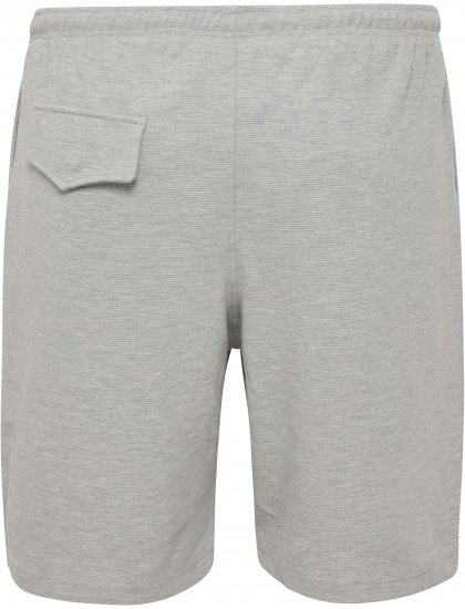 North Latitude Ottoman Sweatshorts Mid Grey - Pantalons/shorts de survêtement - Survêtement/jogging grandes tailles