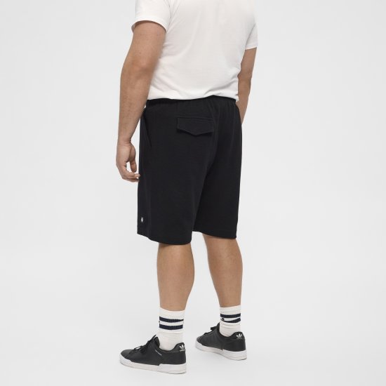 North Latitude Ottoman Sweatshorts Black - Pantalons/shorts de survêtement - Survêtement/jogging grandes tailles