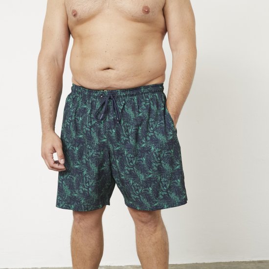 North Latitude 61152 Short De Bain Stretch 4 Directions Vert - Sous-vêtements & bain - Sous-vêtements Grande Taille