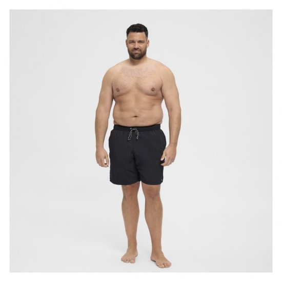 North Latitude Swimshorts Black - Sous-vêtements & bain - Sous-vêtements Grande Taille