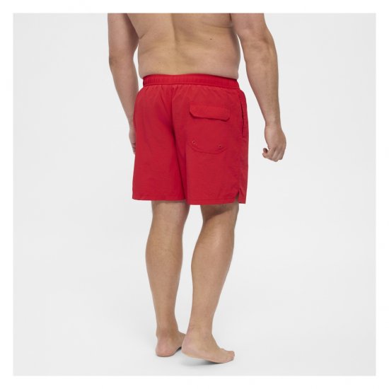North Latitude Swimshorts Red - Sous-vêtements & bain - Sous-vêtements Grande Taille