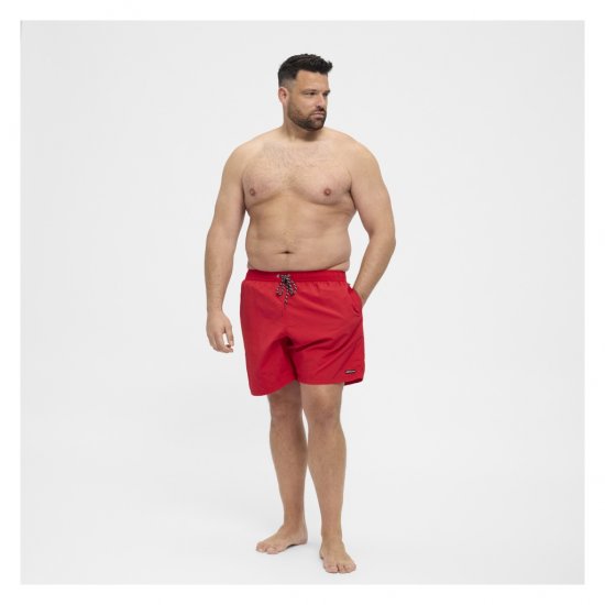 North Latitude Swimshorts Red - Sous-vêtements & bain - Sous-vêtements Grande Taille