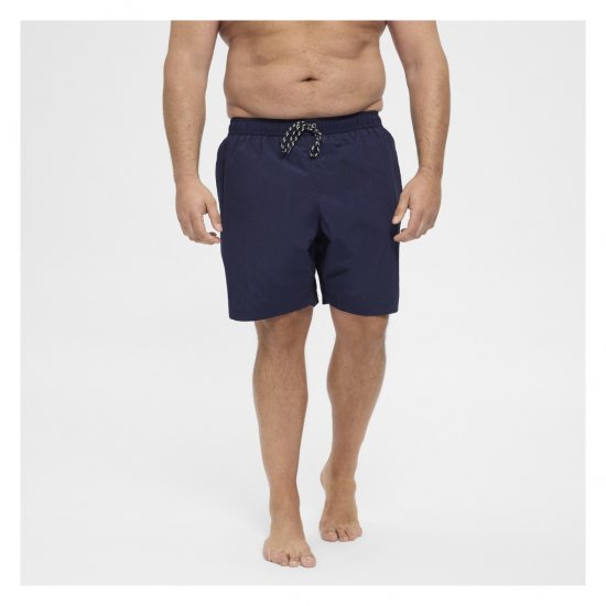 North Latitude Swimshorts Navy Blue - Sous-vêtements & bain - Sous-vêtements Grande Taille