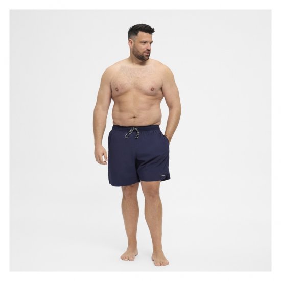 North Latitude Swimshorts Navy Blue - Sous-vêtements & bain - Sous-vêtements Grande Taille