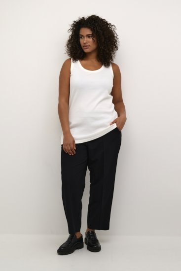 Kaffe Curve Carina Débardeur Chalk - T-shirts - 