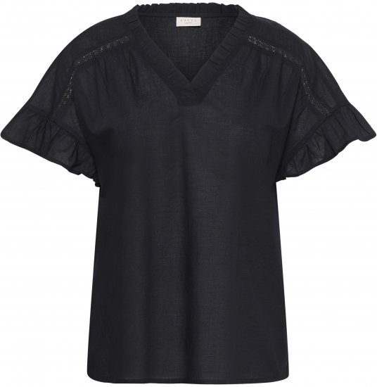 Kaffe Curve Valeria Top Black Deep - T-shirts et tops - 