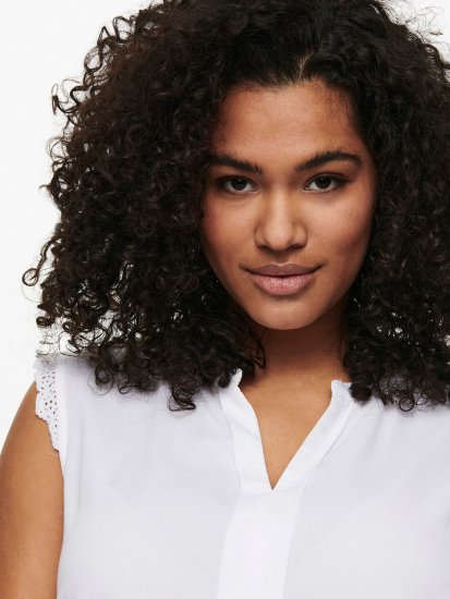 Only Carmakoma Mumi Top White - Tops - 