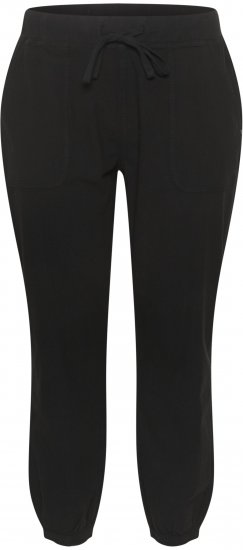 Kaffe Curve Nana Pantalon Noir profond - Jeans & Pantalons Femme Grandes Tailles – Plus Size - 