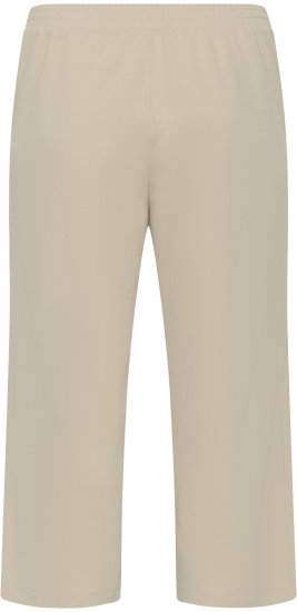 Kaffe Curve Pheolo Cropped Pants Feather Grey - Pantalons en tissu - 