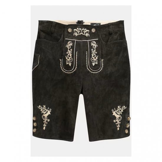 Men Plus Leather Trousers Dark Brown - Tenues de fête - Tenues de fête – Pour célébrer avec style et confort