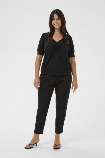 Kaffe Curve Sissy T-shirt Noir profond - T-shirts - 