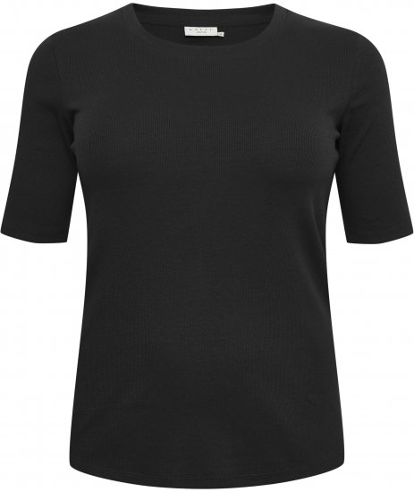 Kaffe Curve Carina T-shirt Noir profond - T-shirts - 