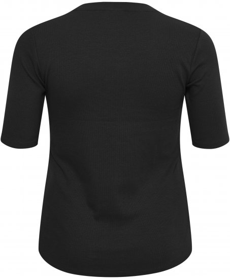 Kaffe Curve Carina T-shirt Noir profond - T-shirts - 