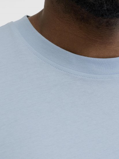 Jack & Jones Brandon T-Shirt Celestial Blue - T-shirts - T-shirts Homme Grande Taille