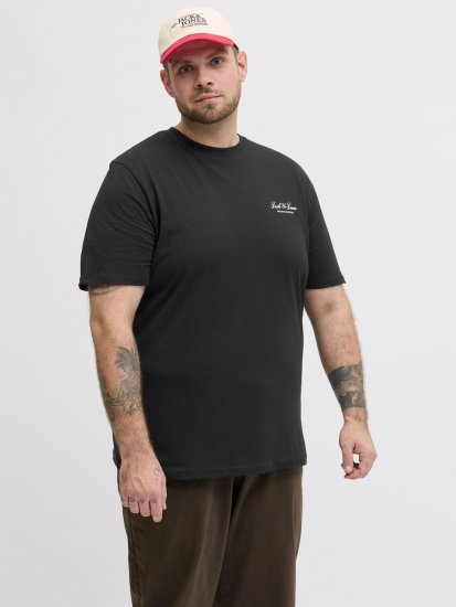 Jack & Jones Archive T-shirt Noir - T-shirts - T-shirts Homme Grande Taille