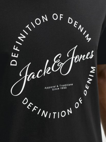 Jack & Jones Grayson T-shirt Noir - T-shirts - T-shirts Homme Grande Taille