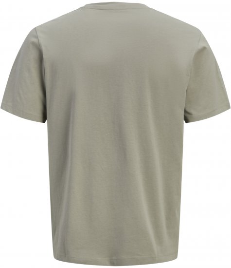 Jack & Jones King Crew Neck T-Shirt Grey - T-shirts avec impression - 