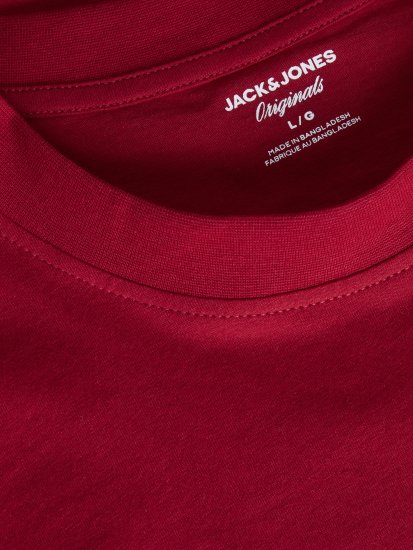 Jack & Jones Catskills T-shirt Rouge - T-shirts - T-shirts Homme Grande Taille