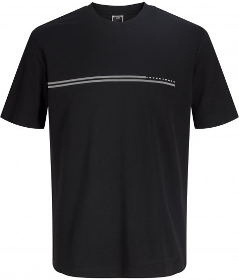 Jack & Jones Cofusion T-Shirt Black - T-shirts - T-shirts Homme Grande Taille