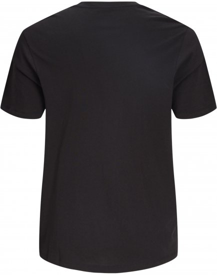 Jack & Jones Blaneo Short Sleeve T-shirt Black - T-shirts - T-shirts Homme Grande Taille