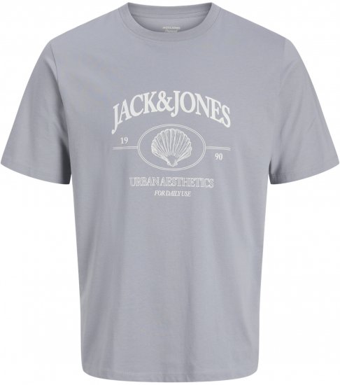 Jack & Jones Nantucket T-Shirt Bleu - T-shirts - T-shirts Homme Grande Taille