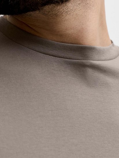 Jack & Jones Oscar T-Shirt Grey - T-shirts avec impression - 