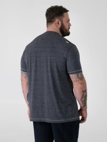 D555 Moyles Newport Beach Woody Car Printed T-Shirt Navy Twist - T-shirts avec impression - 