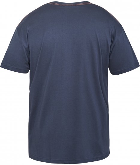 North Latitude 61121 T-Shirt Imprimé Bleu Marine - T-shirts - T-shirts Homme Grande Taille