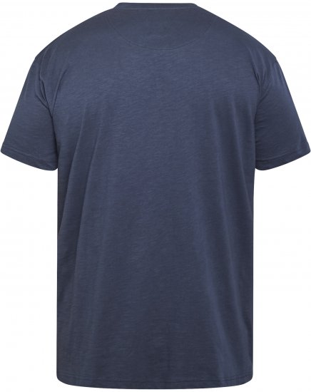 North Latitude 61126 T-Shirt Granddad Bleu Marine - T-shirts - T-shirts Homme Grande Taille