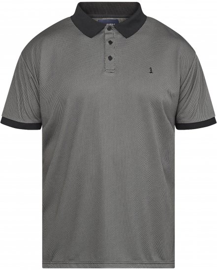 North Latitude 61158 Cool Effect Polo Noir - Polos - Polos homme grande taille