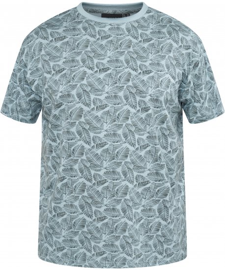 North Latitude 61318 T-Shirt Imprimé All Over Bleu Poussière - T-shirts - T-shirts Homme Grande Taille