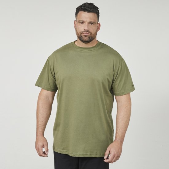 North Latitude 61320 T-Shirt Avec Impression Dans Le Dos Vert Olive - T-shirts - T-shirts Homme Grande Taille