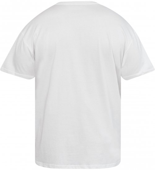 North Latitude 61322 T-Shirt Col V Blanc - T-shirts - T-shirts Homme Grande Taille