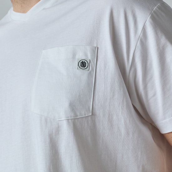 North Latitude 61322 T-Shirt Col V Blanc - T-shirts - T-shirts Homme Grande Taille