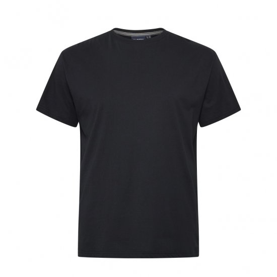 North Latitude T-Shirt O-Neck Black - T-shirts - T-shirts Homme Grande Taille