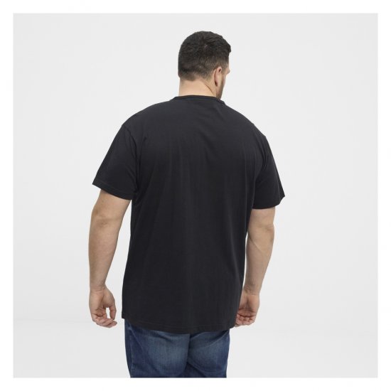 North Latitude Denim Printed Logo T-Shirt Black - T-shirts - T-shirts Homme Grande Taille