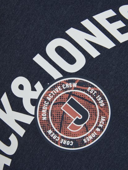 Jack & Jones Ounce T-Shirt Navy - T-shirts - T-shirts Homme Grande Taille