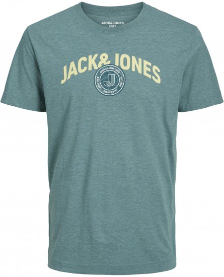 Jack & Jones Ounce Logo T-Shirt Grey - T-shirts - T-shirts Homme Grande Taille