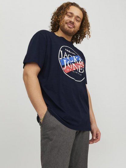 Jack & Jones Codyy T-Shirt Navy - T-shirts - T-shirts Homme Grande Taille