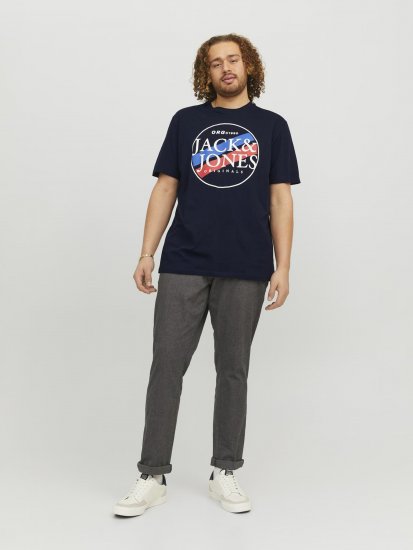 Jack & Jones Codyy T-Shirt Navy - T-shirts - T-shirts Homme Grande Taille
