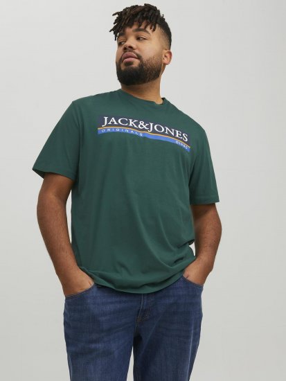 Jack & Jones Codyy T-Shirt Green - T-shirts - T-shirts Homme Grande Taille